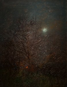 Luz de luna de Laszlo Mednyanszky